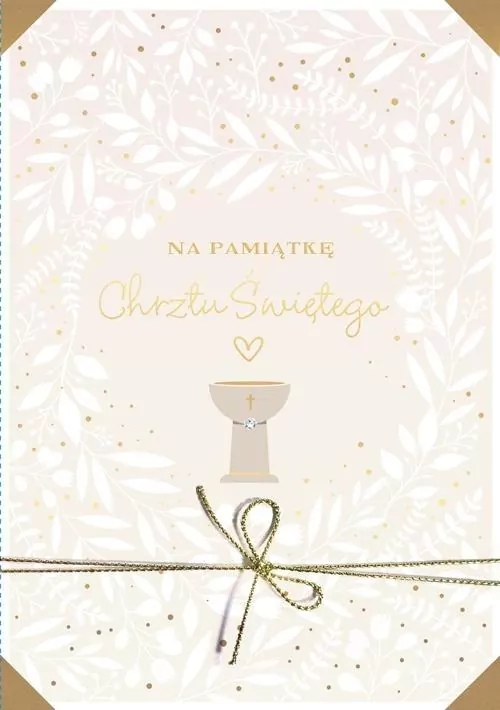 Karnet Chrzest - tantis.pl