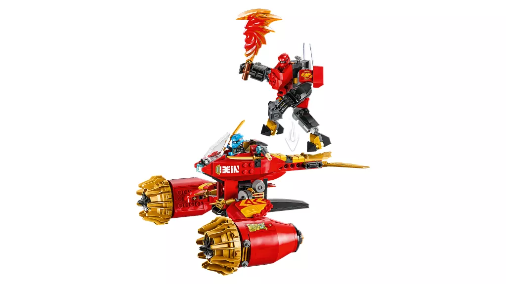 LEGO® Ninjago. Burzowy jeździec-mech Kaia 71830 - tantis.pl