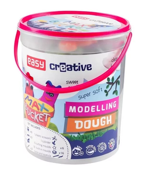 Masa plastyczna EASY Creative. Wiaderko - tantis.pl