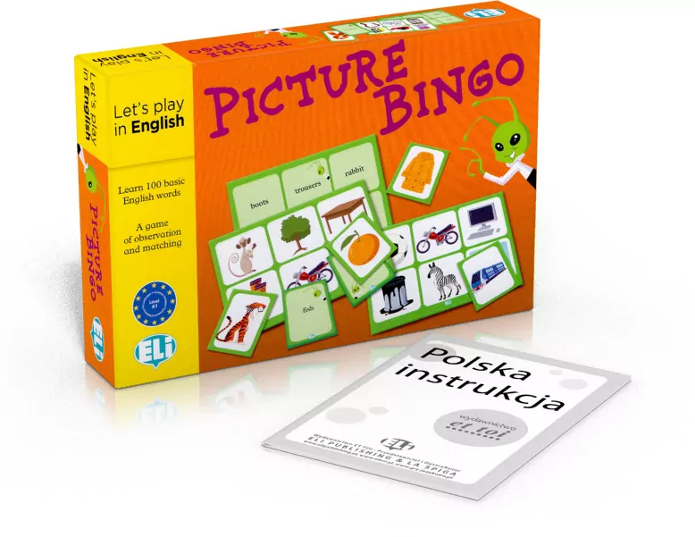 Picture bingo. Gra językowa Angielski - tantis.pl