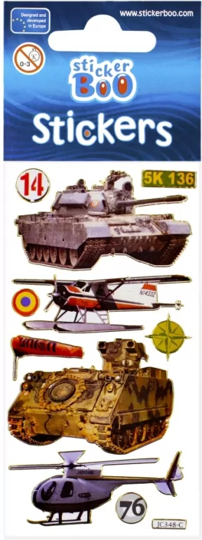 Pojazdy wojskowe. Naklejki - tantis.pl