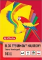 Blok rysunkowy A4/10K kolorowy 80g  HERLITZ - tantis.pl