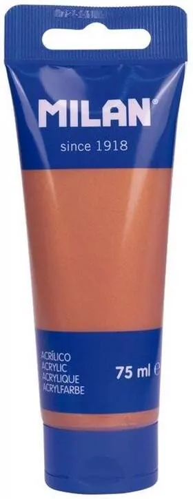 Farba akrylowa w tubce 75ml miedziana MILAN - tantis.pl