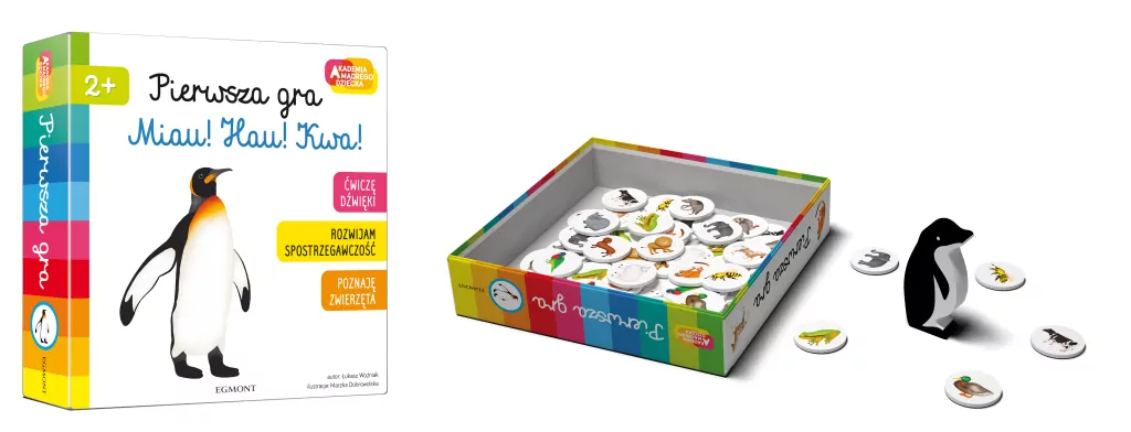 Miau! Hau! Kwa! Pierwsza Gra - tantis.pl