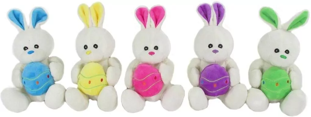 Zajączek z jajkiem 16cm MIX - tantis.pl