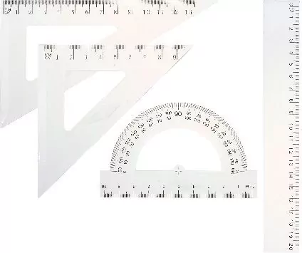 Zestaw geometryczny transparent GR-032T GRAND - tantis.pl