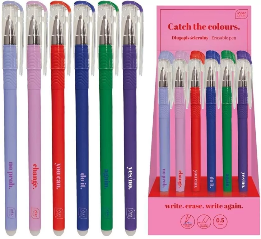 Długopis ścieralny Catch The Colour (36sz) - tantis.pl