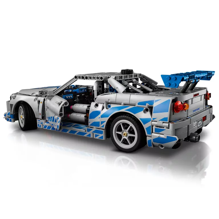 LEGO® Technic. Samochód Nissan Skyline GT-R (R34) z filmu Za szybcy, za wściekli 42210 - tantis.pl