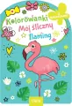 Mój śliczny flaming. Kolorowanka z wykrojnikiem - tantis.pl