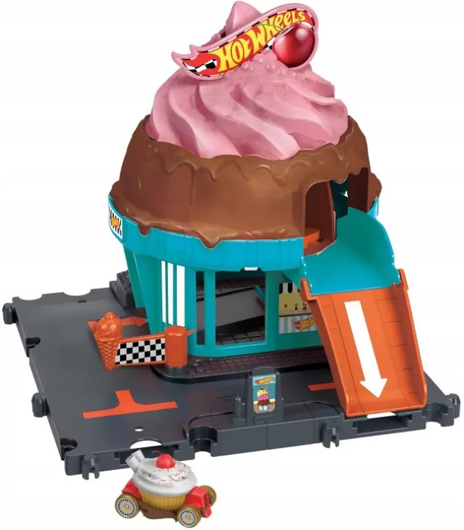 Hot Wheels City Rajdowa lodziarnia - tantis.pl