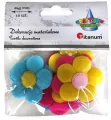 Aplikacje materiałowe kwiaty 45x45mm mix 10szt - tantis.pl