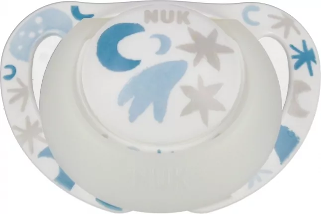 NUK. Day & Night. Smoczki. 0-6 miesięcy. Kotek i noc - tantis.pl