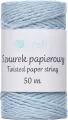 DpCraft. Sznurek papierowy skręcany niebieski, 50m - tantis.pl