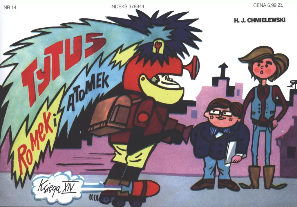 Tytus uczniem. Tytus, Romek i A'Tomek. Księga XIV - tantis.pl