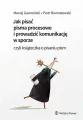Jak pisać pisma procesowe i prowadzić komunikację w sporze - tantis.pl