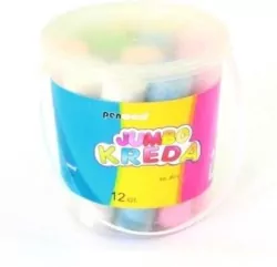 Kreda chodnikowa 12 kolorów