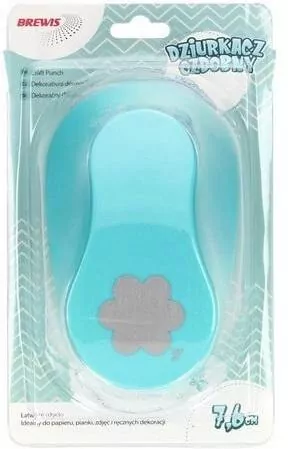 Dziurkacz ozdobny. Kwiat 7,6cm. mix - tantis.pl