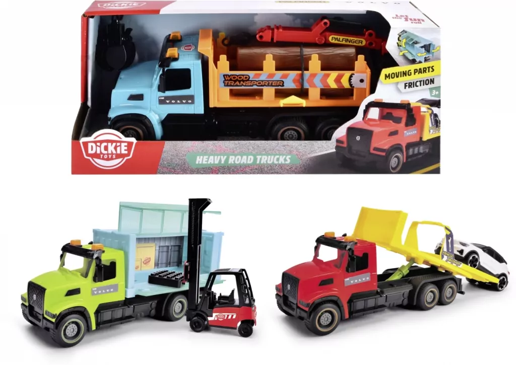 City Pojazd Heavy Truck Volvo 22cm mix - tantis.pl