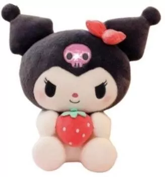 Maskotka Hello Kitty Kuromi 28cm - tantis.pl