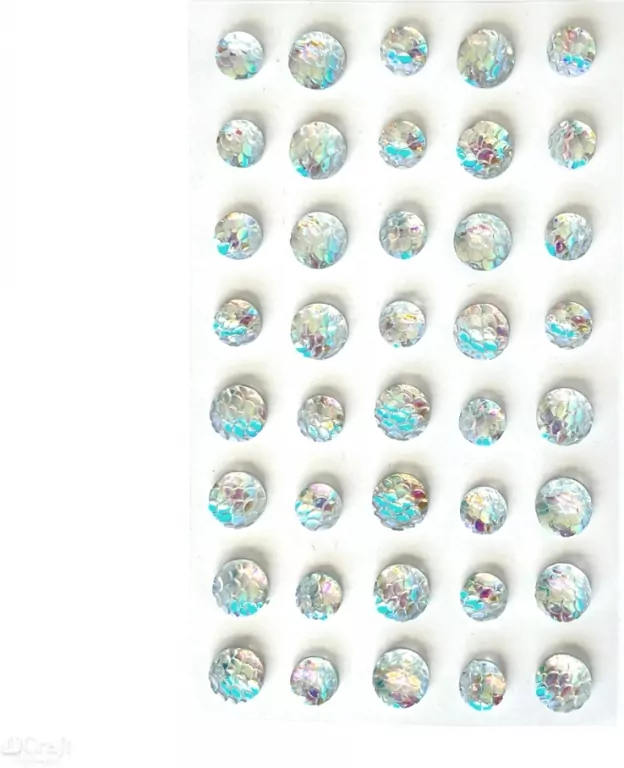 Kryształki samoprzylepne rybia łuska - tantis.pl