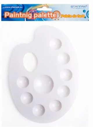 Owalna paleta do farb - tantis.pl