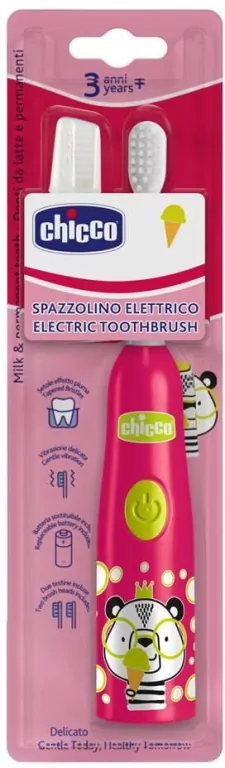 Chicco. Szczoteczka elektryczna do zębów. Panda. 3 lata - tantis.pl