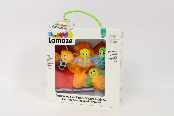 Zestaw grzechotek Robaczki. Lamaze - tantis.pl