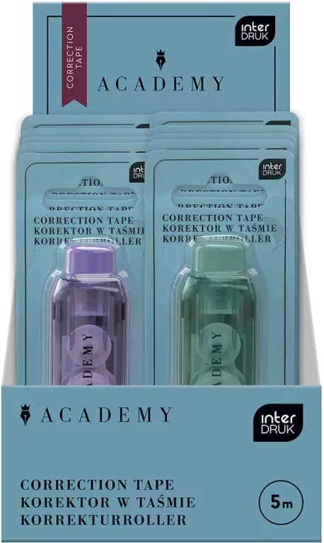 Korektor w taśmie mini 5m Academy mix - tantis.pl
