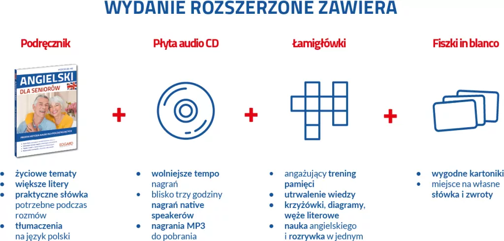 Angielski. Kurs dla seniorów w.rozszerzone - tantis.pl