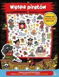 Wyspa piratów. 100 wypukłych naklejek - tantis.pl