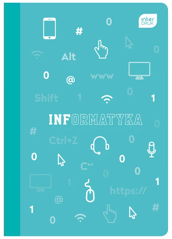 Zeszyt A5/60K kratka PP Informatyka (10szt) - tantis.pl