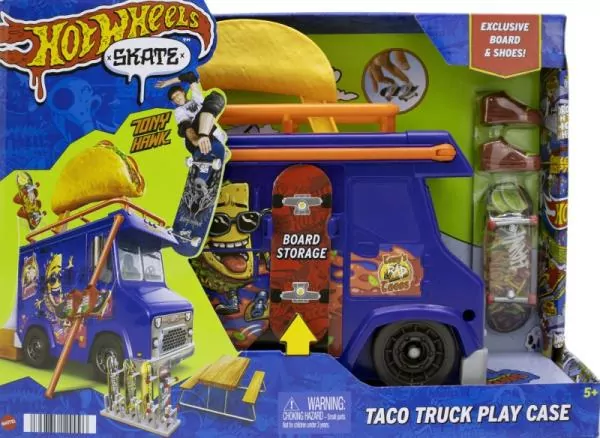 Hot Wheels. Skate Taco Tricki Ciężarówka HMK00 - tantis.pl