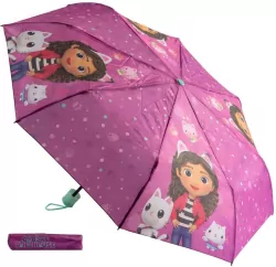 Parasolka składana z pokrowcem Koci Domek Gabi