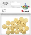 Guziki drewniane, 30 sztuk - tantis.pl