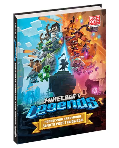 Podręcznik ratowania Świata Podstawowego. Minecraft Legends - tantis.pl