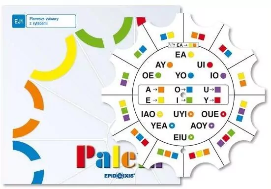 Paleta. Pierwsze zabawy z sylabami 1 - tantis.pl