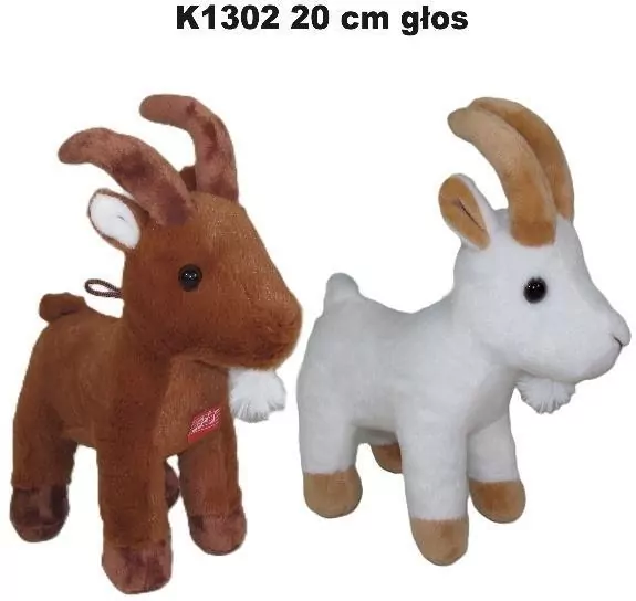 Pluszak Kozica z dźwiękiem 20cm - tantis.pl