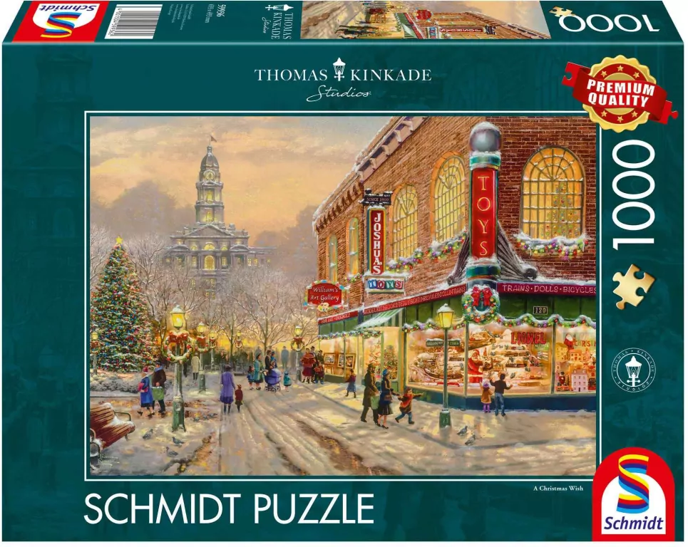 Puzzle 1000 Świąteczne życzenie - tantis.pl