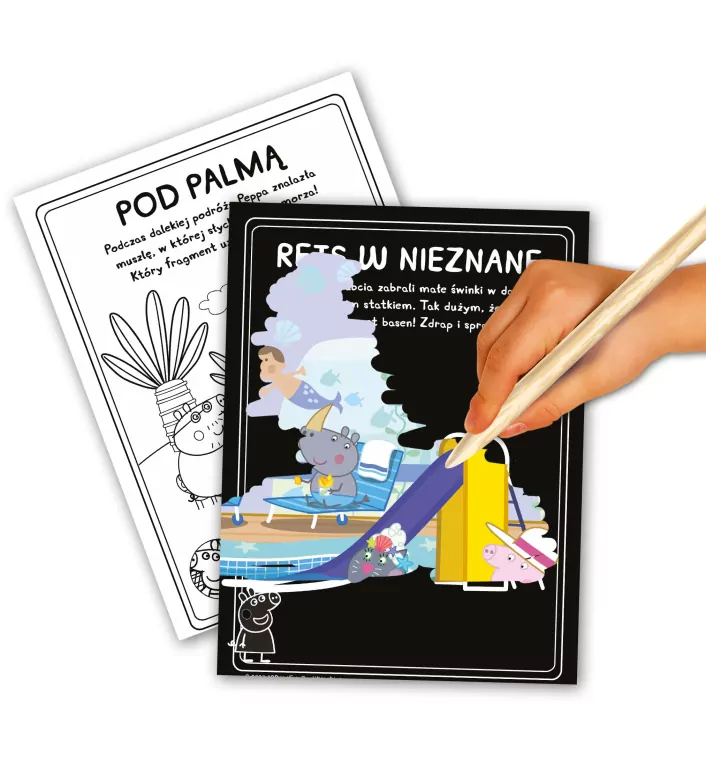 Peppa Pig. Ruszaj ze świnkami. Ale zdrapka! Cz.5 - tantis.pl