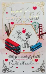 Karnet okolicznościowy. Ślub. YEKU