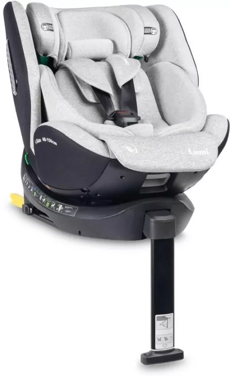 Fotelik Lumi I-Size light grey 40-150cm - tantis.pl