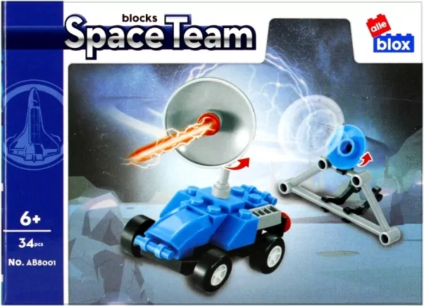 Klocki konstrukcyjne. Kosmos, 34 elementy - tantis.pl