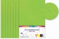 Filc dekoracyjny jasnozielony - tantis.pl