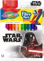 Flamastry Colorino Kids 12 kolorów Star Wars - tantis.pl