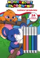 Leniwce i przyjaciele. Numerkowe kolorowanki. - tantis.pl