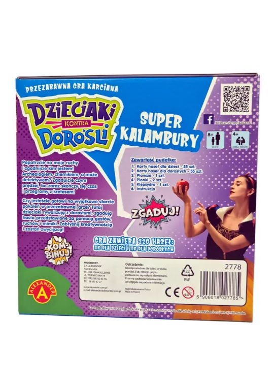 Dzieciaki kontra Dorośli. Super kalambury - tantis.pl