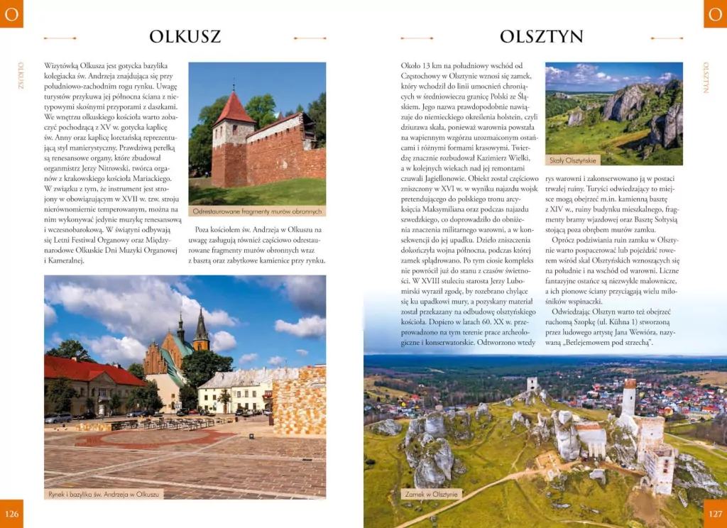 Jura Krakowsko-Częstochowska. Atlas turystyczny - tantis.pl