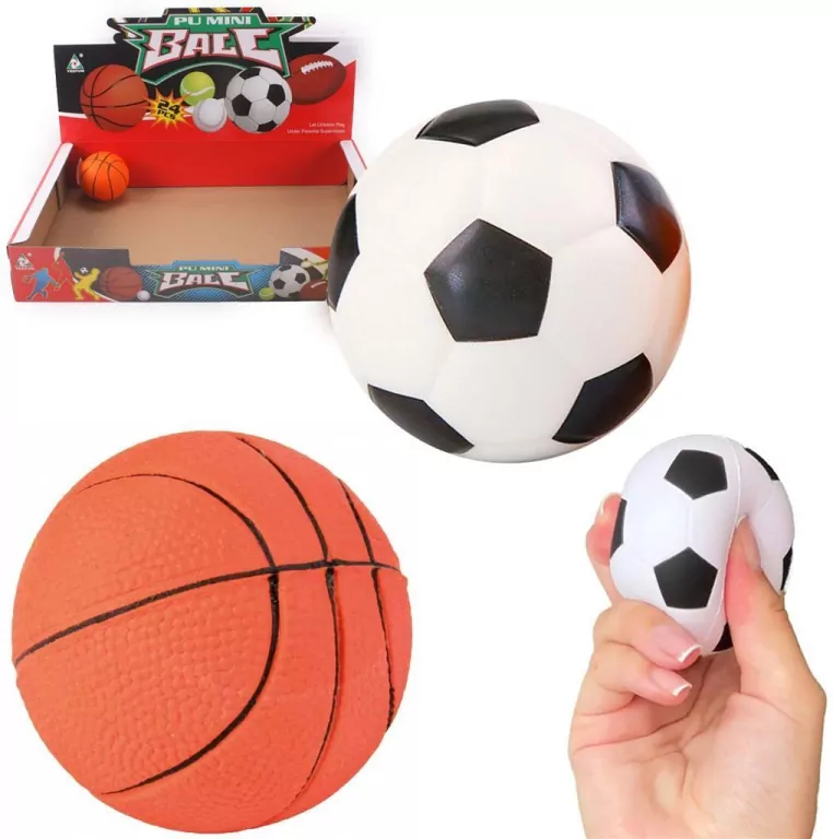 Piłka miękka piankowa MIX - tantis.pl