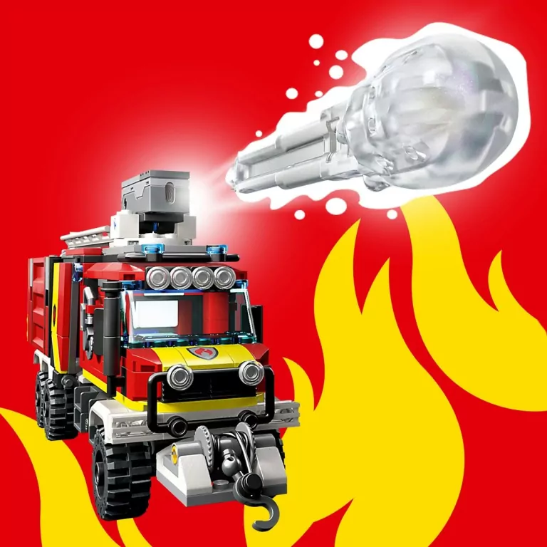 LEGO® City Fire. Terenowy pojazd straży pożarnej. 60374 - tantis.pl