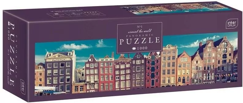 Interdruk. Puzzle 1000 panorama. Around the World 1 - tantis.pl